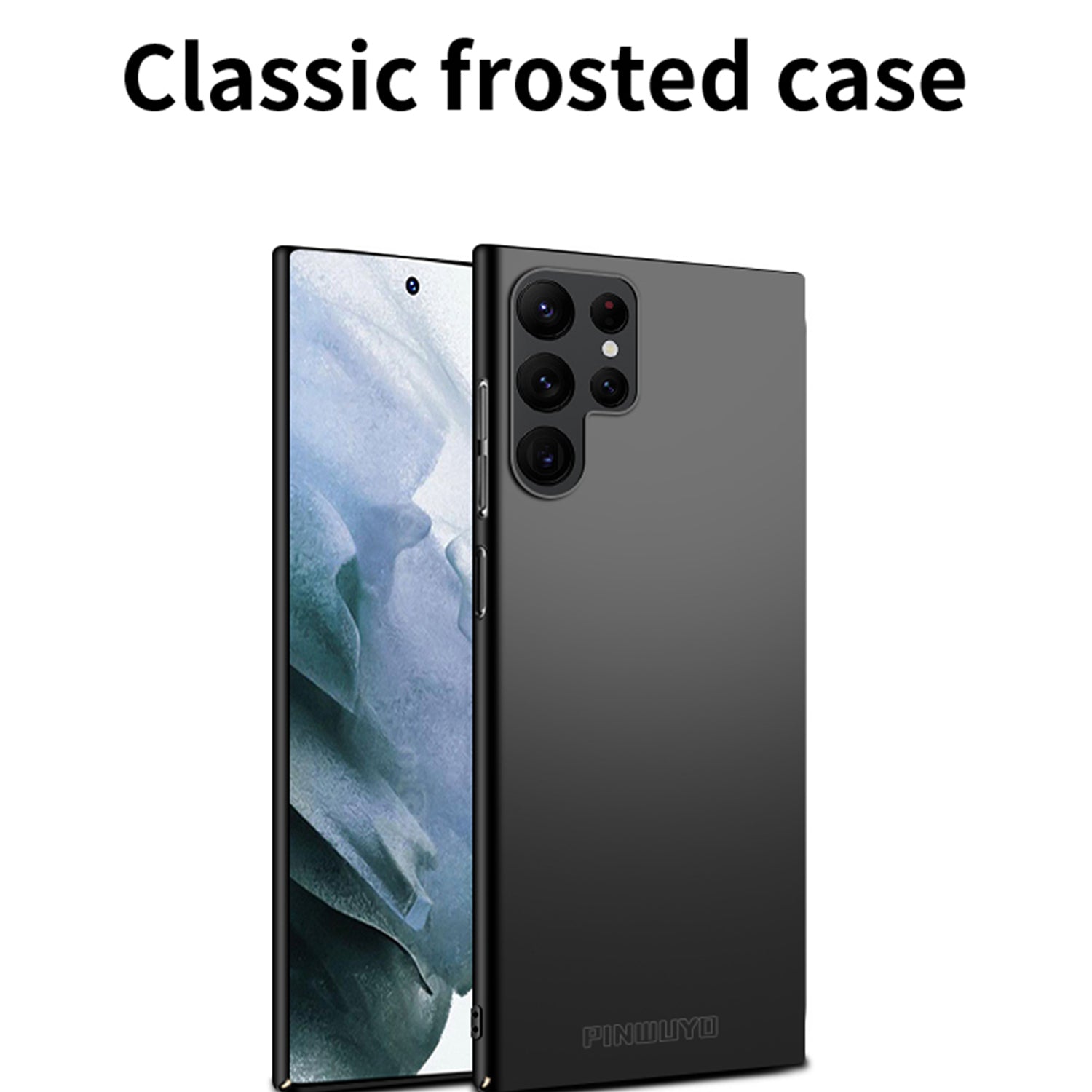 PINWUYO PC Series for Samsung Galaxy Samsung Galaxy S23 Ultra Phone Case Matte PC Back Cover with Magnetic Ring Holder PINWUYO PC Series for Samsung Galaxy Samsung Galaxy S23 Ultra Phone Case Matte PC Back Cover with Magnetic Ring Holder